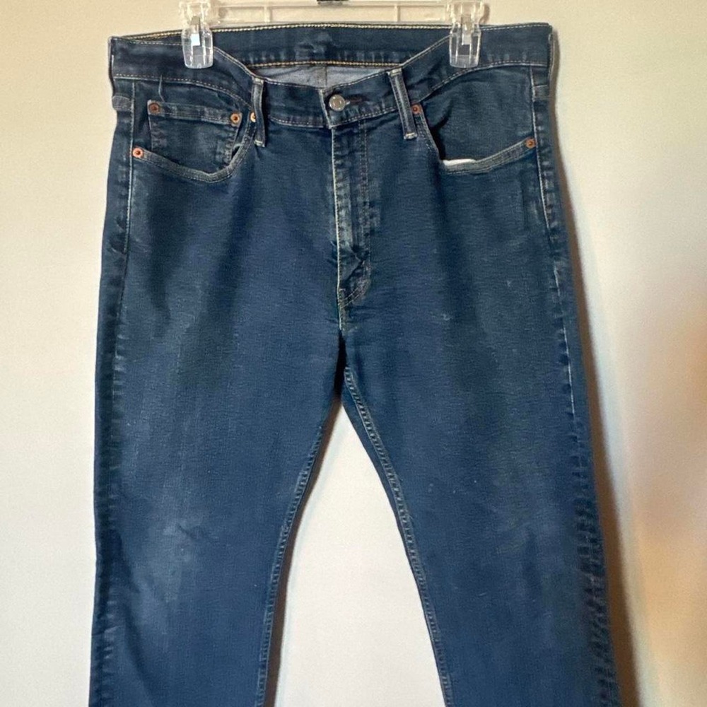 Levis 36x30 Navy blue denim jeans